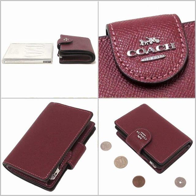 未使用 コーチ ミディアム コーナー ジップ ウォレット 二つ折り財布 6390 COACH（コーチ） 【並行輸入品】コーチ 財布 アウトレット レザー