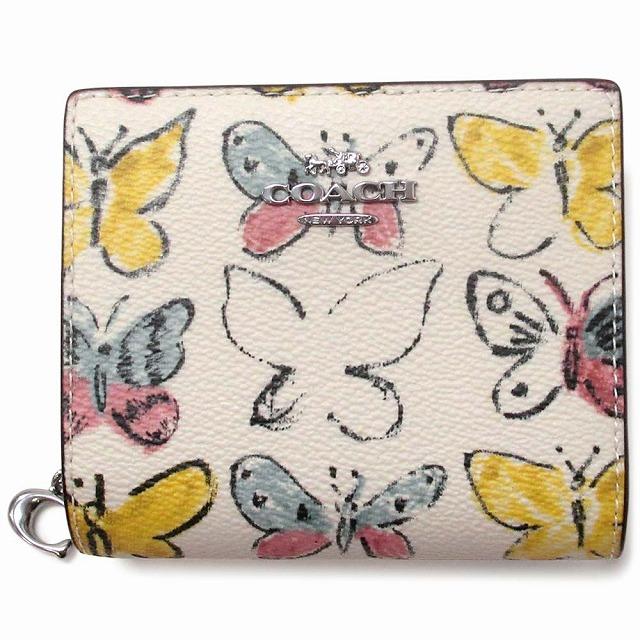 COACH 花と蝶のプリント 二つ折り財布 楽天市場】コーチ COACH 財布 レディース 二つ折り財布