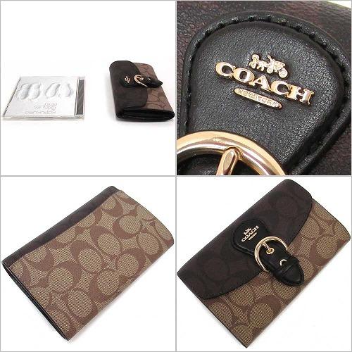 コーチ 財布 COACH アウトレット シグネチャー クレオ ウォレット 二