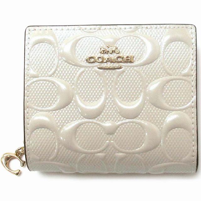 コーチ レザー財布 COACH アウトレット シグネチャー レザー  