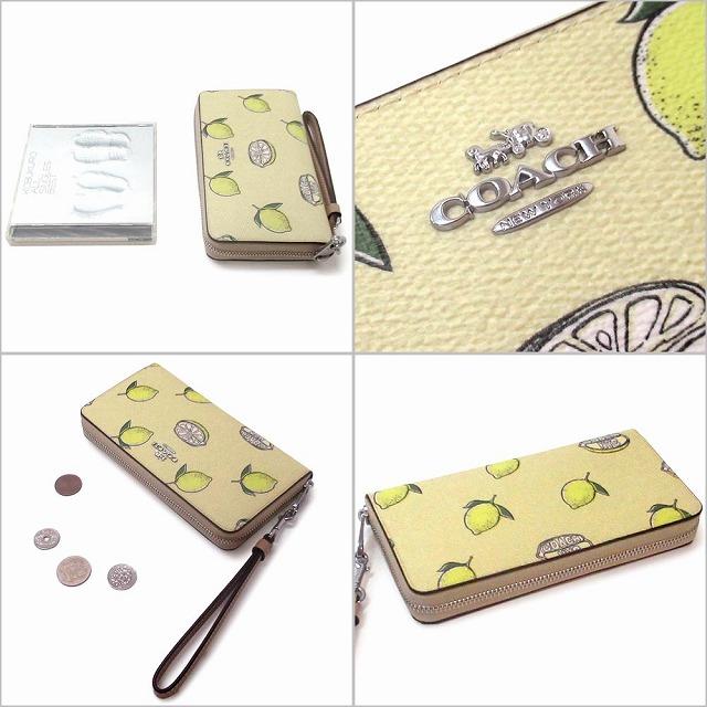 COACH（コーチ） 【並行輸入品】コーチ 財布 アウトレット レモン