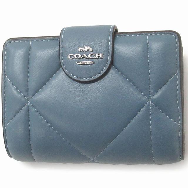 コーチ レザー財布 COACH アウトレット パフィ ダイヤモンド  