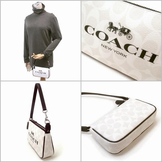 COACH コーチ ポーチ アウトレット シグネチャー ノリータ 19 リスト  