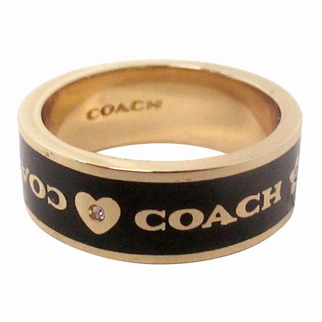 日本未入荷！【COACH】Signature Enamel Ring リング COACH コーチ リング アウトレット Heart And Star Enamel Ring
