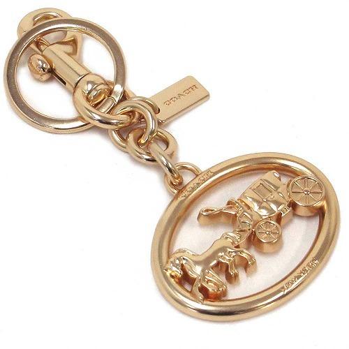 みcoach コーチ　ホース&キャリッジキーホルダーキーリング　新品未使用 COACH（コーチ） 【並行輸入品】コーチ キーホルダー アウトレット