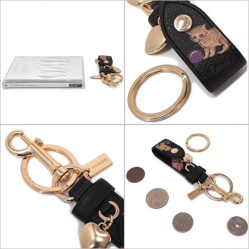 コーチ キーホルダー COACH キャットプリント COACH コーチ キーホルダー アウトレット キャットプリント
