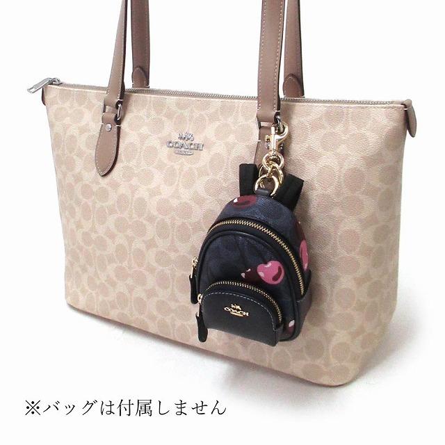 COACH（コーチ） キーホルダー アウトレット シグネチャー チェリー