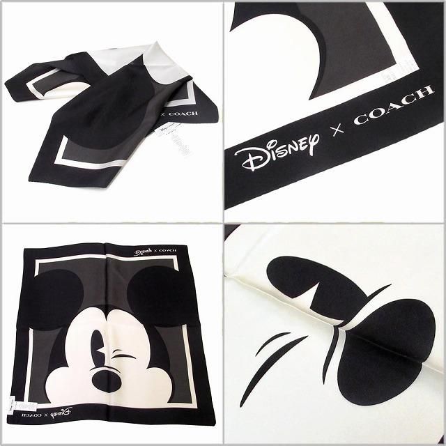 COACH コーチ スカーフ アウトレット Disney X Coach コラボ 限定  