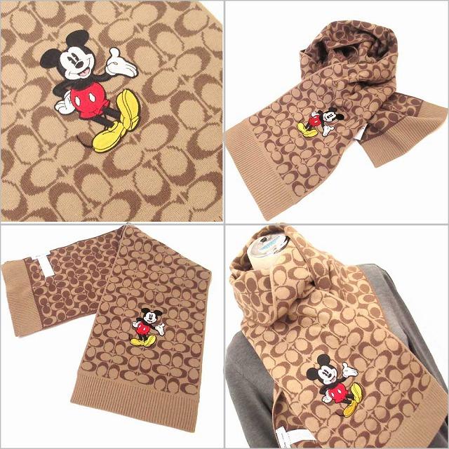 COACH コーチ マフラー アウトレット ディズニーxコーチの限定