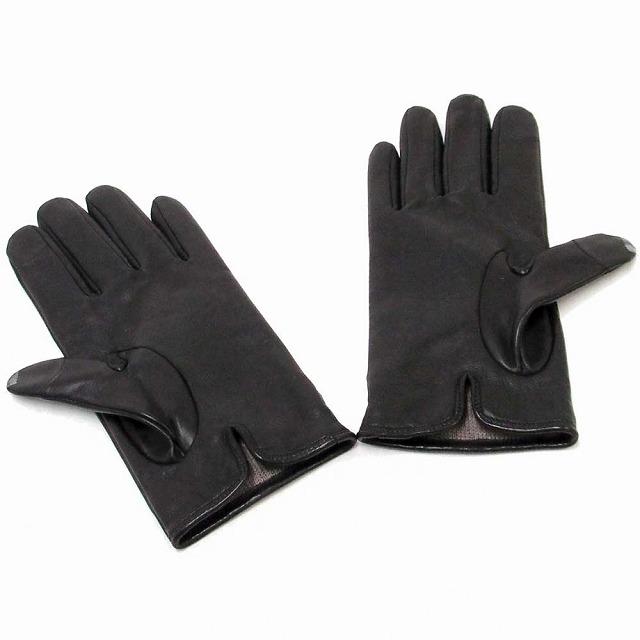 COACH ブラック レザー テックグローブ 公式】COACH – コーチ | レザー テック グローブ