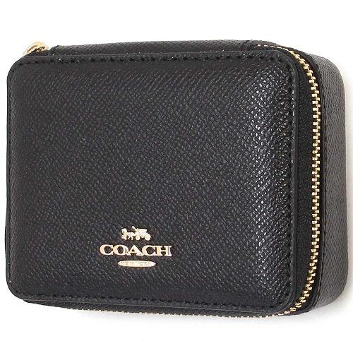 COACH コーチ アウトレット レザー ピルボックス C4579 IMBLK