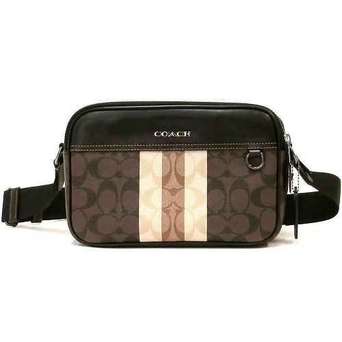 Coach ショルダーバッグ ストライプデザイン COACH - 新品 コーチ COACH ショルダーバッグ ストライプ ミニ