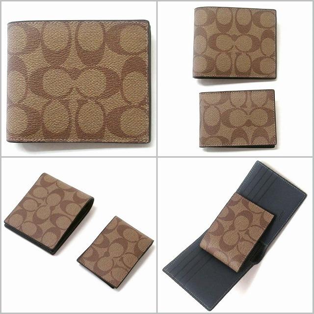 COACH 【並行輸入品】コーチ 財布 アウトレット メンズ 二つ折り