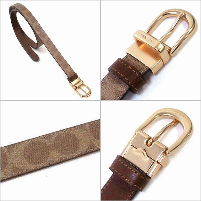 COACH（コーチ） ベルト アウトレット レディース シグネチャー