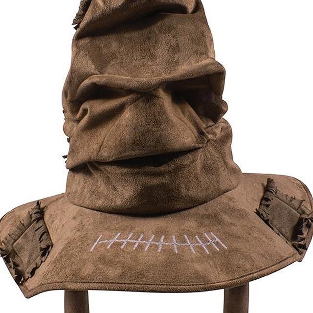 【並行輸入品】ハロウィン コスプレ 仮装 ハリー・ポッター Harry Potter 組み分け帽子 ハット デラックス 取り外し可能ストラップ 大人用 107769 |  | 01