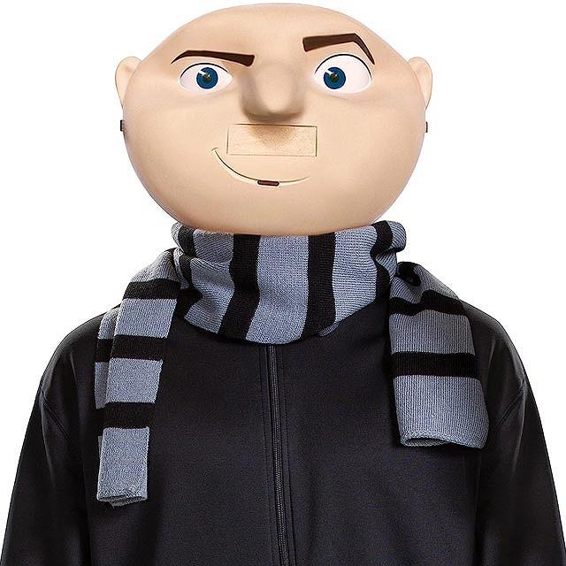 【並行輸入品】ハロウィン コスプレ 仮装 ミニオンズ 怪盗グルー マスク ニットスカーフ 大人用 2点セット 119159AD |  | 02
