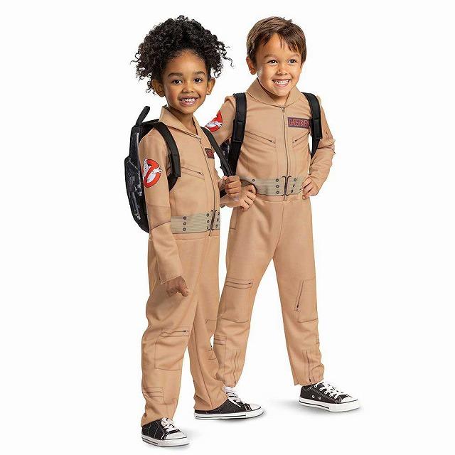 【並行輸入品】ハロウィン コスプレ 仮装 ゴーストバスターズ Ghostbusters ジャンプスーツ 全身 2点セット 子供用 キッズ 3-4T 120089M | 