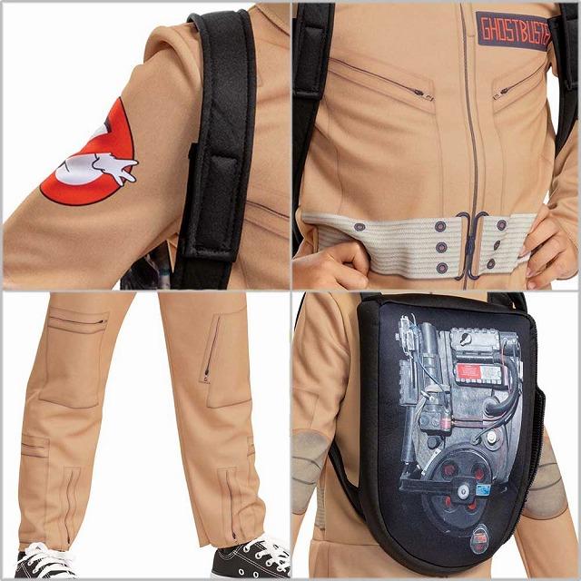 【並行輸入品】ハロウィン コスプレ 仮装 ゴーストバスターズ Ghostbusters ジャンプスーツ 全身 2点セット 子供用 キッズ 3-4T 120089M |  | 02