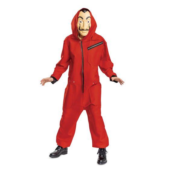 【並行輸入品】ペーパー・ハウス ハロウィン コスプレ Money Heist Adult Jumpsuit W/ Mask コスプレ衣装 ドレス ネットフリックス 124399D n240912 |  | 04