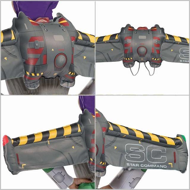 【並行輸入品】ハロウィン コスプレ 仮装 ディズニー DISNEY バズ ライトイヤー トイストーリー スペースレンジャー ジェットパック 子供用 129339 |  | 02