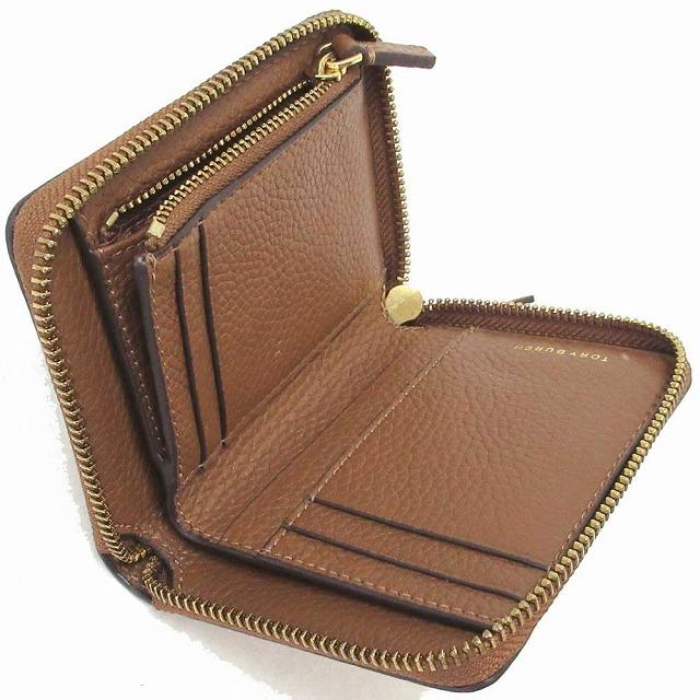 【並行輸入品】TORY BURCH トリバーチ アウトレット レザー ブリテン ミディアム ウォレット 二つ折り財布  136139909 n221202 | TORY BURCH | 02