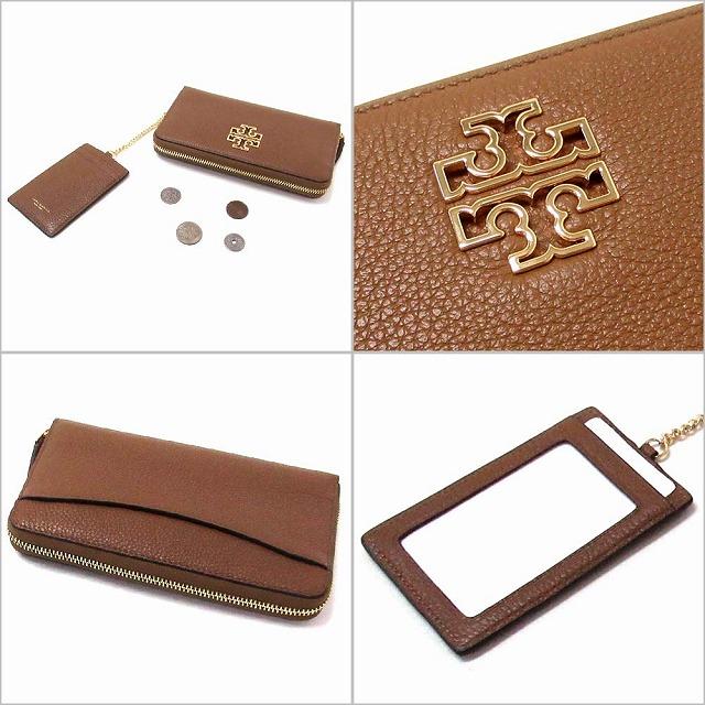 TORY BURCH トリバーチ アウトレット レザー ブリテン ジップ  