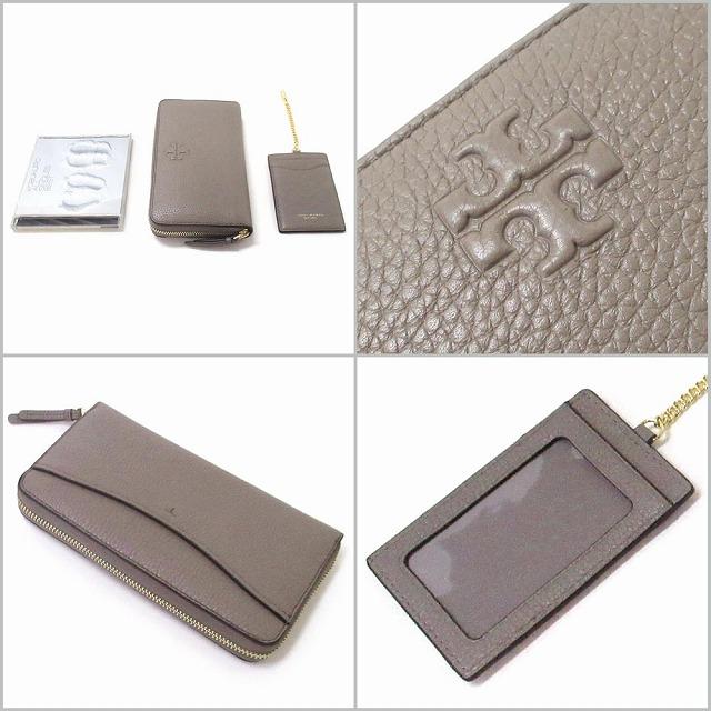 【並行輸入品】TORY BURCH トリバーチ アウトレット ティア レザー アコーディオン ジップ アラウンド ウォレット 長財布 IDカード付き 146471 082 n241126 | TORY BURCH | 01