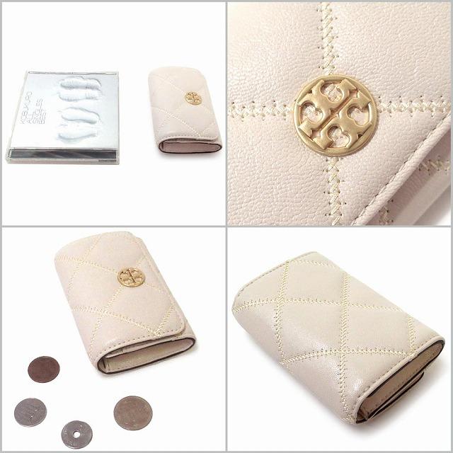 TORY BURCH（トリーバーチ） キルティング ウィラ二つ折り財布 ブラック TORY BURCH（トリーバーチ） 【並行輸入品】TORY BURCH トリバーチ