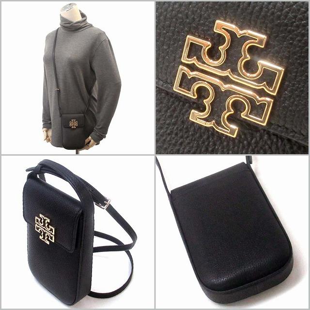 【並行輸入品】TORY BURCH トリバーチ アウトレット バッグ ブリテン クロスボディ スマホショルダー ショルダーバッグ 151007 001 n240819 | TORY BURCH | 01