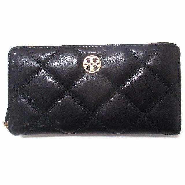 Tory Burch ヴィラマトラッセ キルティング 長財布