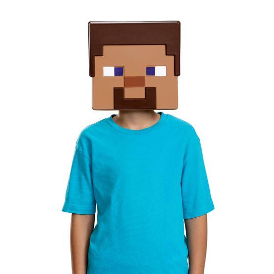 【並行輸入品】ハロウィン コスプレ 仮装 マインクラフト マイクラ Minecraft スティーブ Steve 3D Paper Mask 立体 マスク 163629 | 