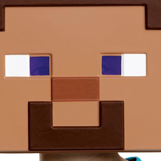【並行輸入品】ハロウィン コスプレ 仮装 マインクラフト マイクラ Minecraft スティーブ Steve 3D Paper Mask 立体 マスク 163629 |  | 01
