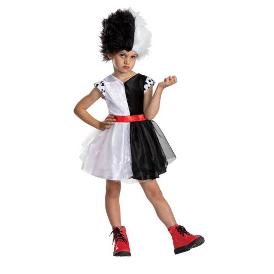 クルエラ　コスチューム　ハロウィン クルエラ コスチューム Dハロ 大人用 101匹わんちゃん ヴィランズ