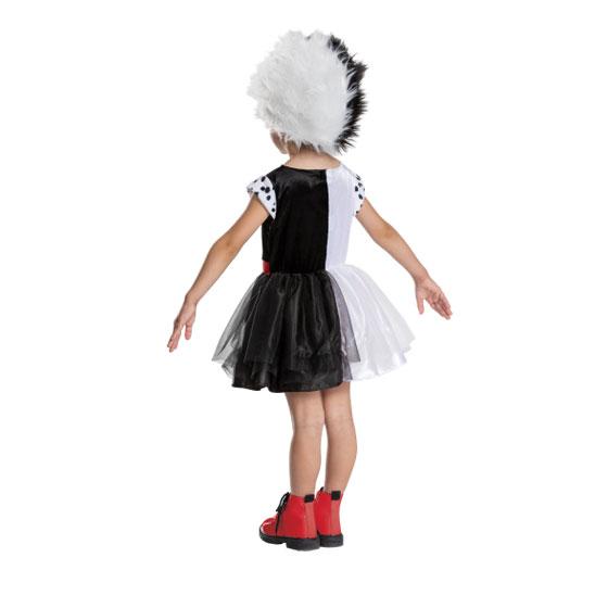 【並行輸入品】ハロウィン コスプレ 仮装 キッズ ディズニー 101匹わんちゃん Cruella クルエラ ヴィランズ 子供用 幼児用 166679 |  | 02