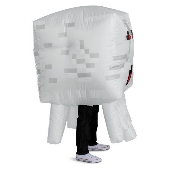ハロウィン コスプレ 仮装 メンズ マインクラフト マイクラ Minecraft Ghast ガスト インフレータブル 空気で膨らむ ファン付き 電池式 大人用 着ぐるみ 198249 |  | 03
