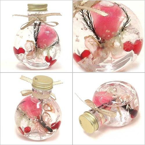 【並行輸入品】【母の日限定】 母の日 ハーバリウム Herbarium  ピンク ローズ バラ ラウンド プリザーブド ドライ フラワー ボトル 2020M |  | 02