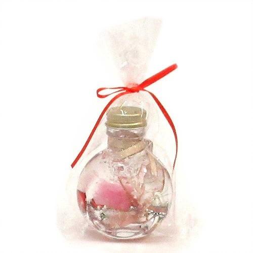 【並行輸入品】【母の日限定】 母の日 ハーバリウム Herbarium  ピンク ローズ バラ ラウンド プリザーブド ドライ フラワー ボトル 2020M |  | 03