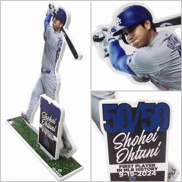 【大谷翔平】海外限定 50/50記念 プレーヤーディスプレイスタンド ドジャース 並行輸入品】大谷翔平選手 ドジャース 50-50記念 12インチ プレーヤー