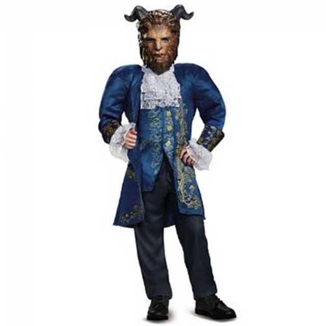 【並行輸入品】ディズニー ハロウィン コスプレ   DISNEY 美女と野獣のビーストのコスチューム デラックス  子供用  20856L | 