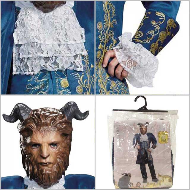 【並行輸入品】ディズニー ハロウィン コスプレ   DISNEY 美女と野獣のビーストのコスチューム デラックス  子供用  20856L |  | 01