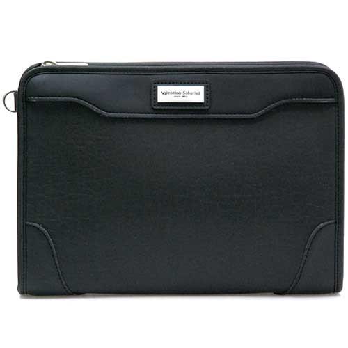 VALENTINO SABATINI 豊岡製鞄 バレンチノ・サバティーニ　三角ポーチ（28ｃｍ）　日本製（兵庫県豊岡） 3768BK kt0419