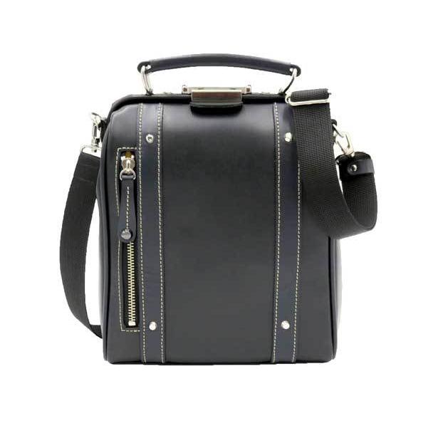 Kiwada 木和田 豊岡製鞄 キワダ パトリック 縦型 ダレスバッグ 3893-01BK ファッション-バッグ