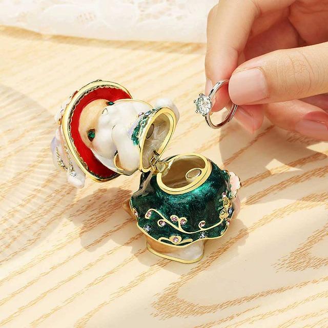 ジュエリーボックス ウサギ婦人 うさぎシリーズ 4141 |  | 02