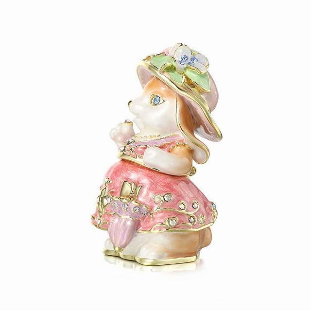 ジュエリーボックス ウサギ婦人 うさぎシリーズ 春色 4142 |  | 06
