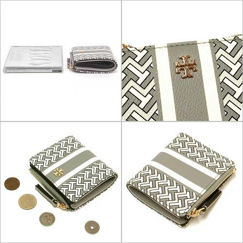 TORY BURCH トリバーチ  アウトレットZAG ZIP MINI WALLETレディース  / 二つ折り財布642830420-051｜selectag｜02