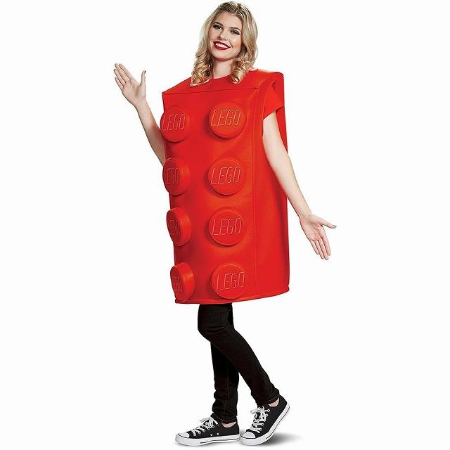 【並行輸入品】ハロウィン コスプレ 仮装 LEGO レゴブロック 個性的 ユニーク おもしろ 全身 大人用 男女兼用 メンズ レディース S/M M/L 66172 |  | 02
