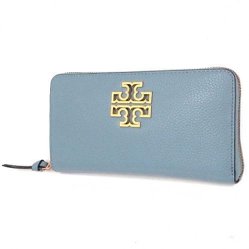 【並行輸入品】TORY BURCH トリバーチ  アウトレット ブリテン レザー ジップ コンティネンタル / 長財布  67299 432 n201006 | TORY BURCH