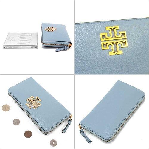 【並行輸入品】TORY BURCH トリバーチ  アウトレット ブリテン レザー ジップ コンティネンタル / 長財布  67299 432 n201006 | TORY BURCH | 01