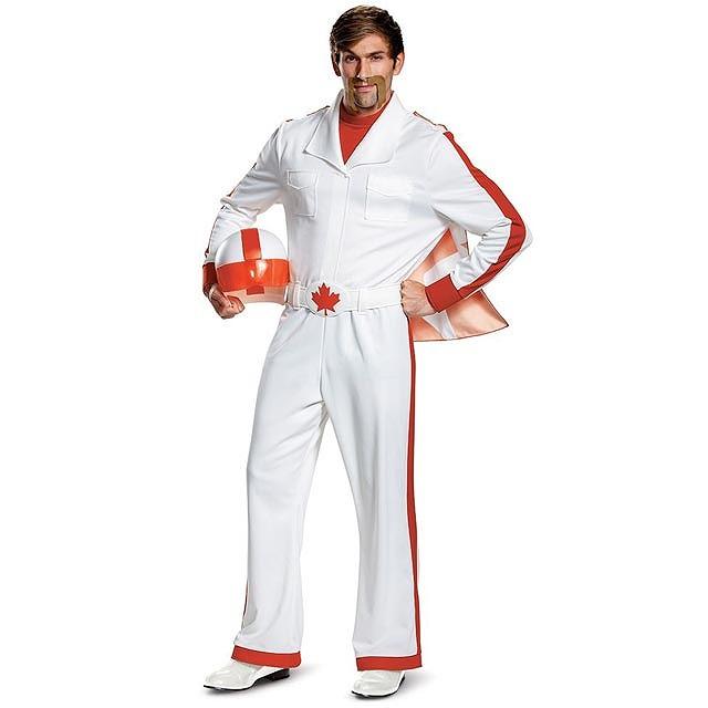 【並行輸入品】ハロウィン コスプレ 仮装 ディズニー DISNEY デュークカブーン トイストーリー 5点セット 大人 メンズ 42-46 XLサイズ 89865Dの画像