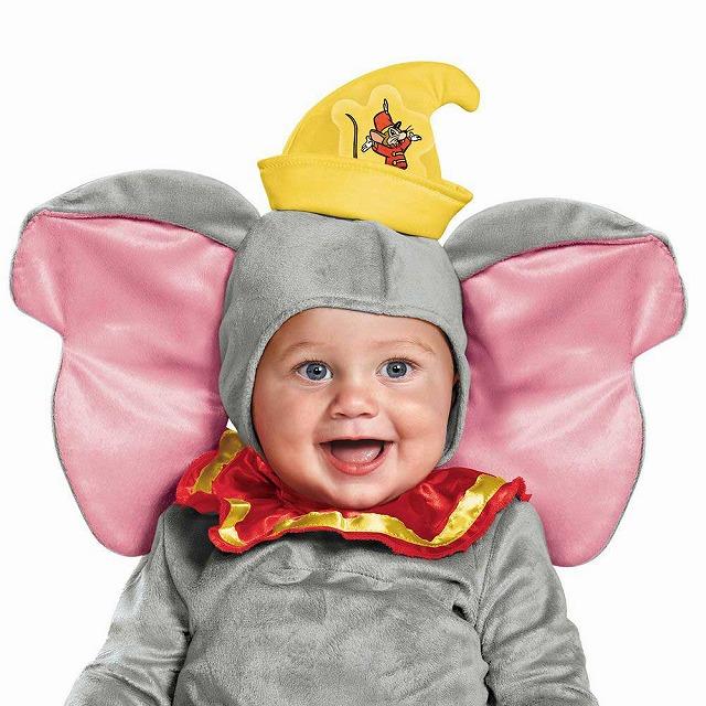 【並行輸入品】ハロウィン コスプレ 仮装 ディズニー DISNEY ダンボ 2点セット 子供用 キッズ ベビー 赤ちゃん 6-12ヶ月 12-18ヶ月 99882 |  | 01